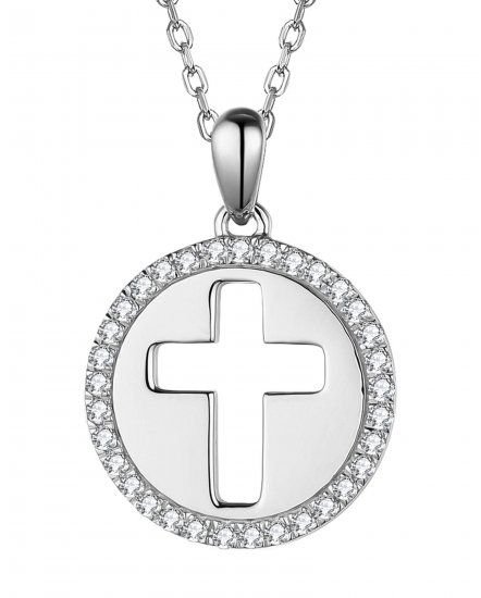 CROSS DIAMOND PENDANT (TP2427)